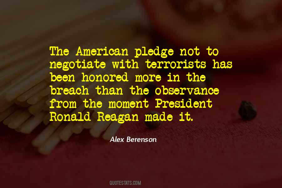 Negotiate With Terrorists Quotes #1771131