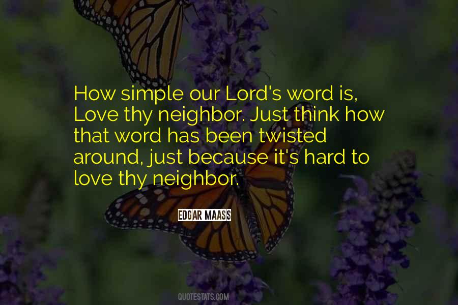 Neighbor Quotes #1329274
