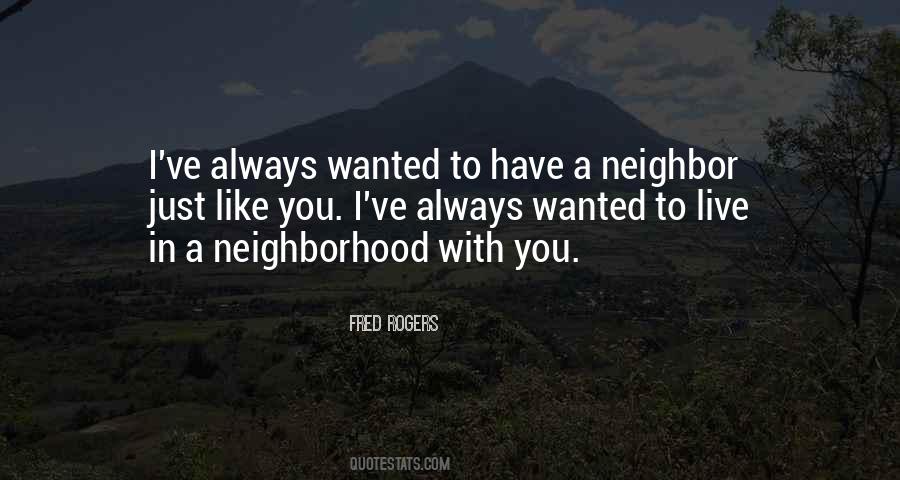 Neighbor Quotes #1332979