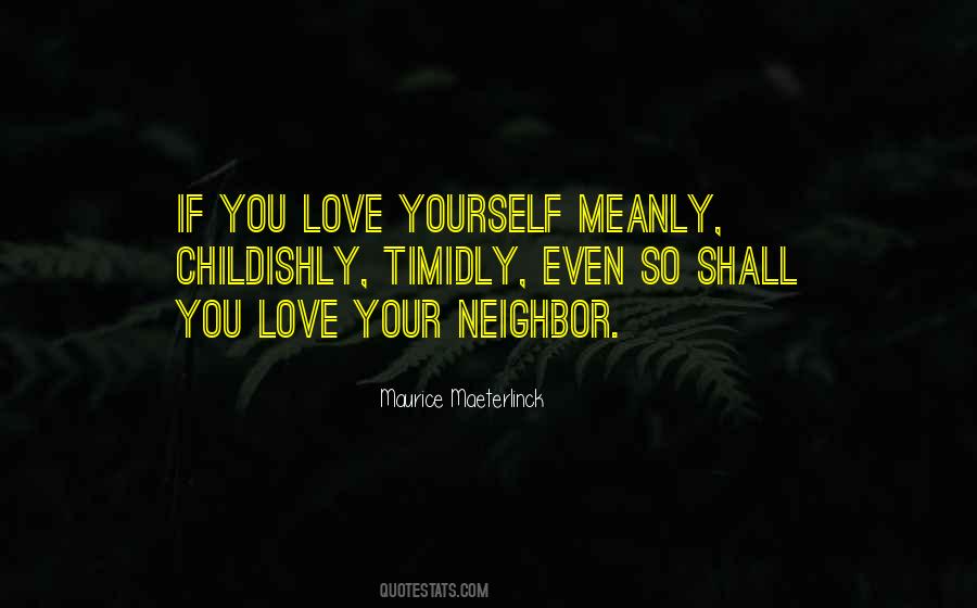 Neighbor Quotes #1353968