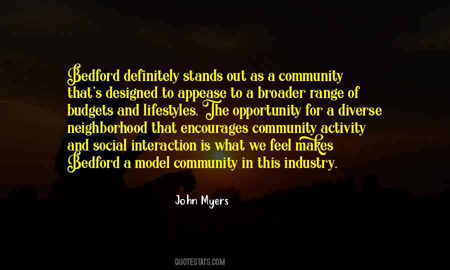 Neighborhood Community Quotes #898174