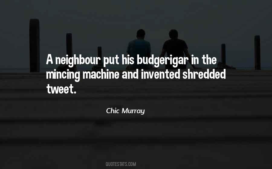 Neighbour Quotes #1351238