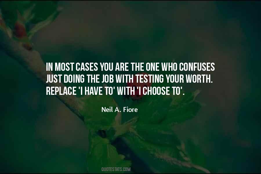 Neil Fiore Quotes #1685618