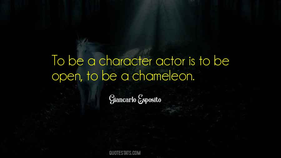 Quotes About Chameleon #233425