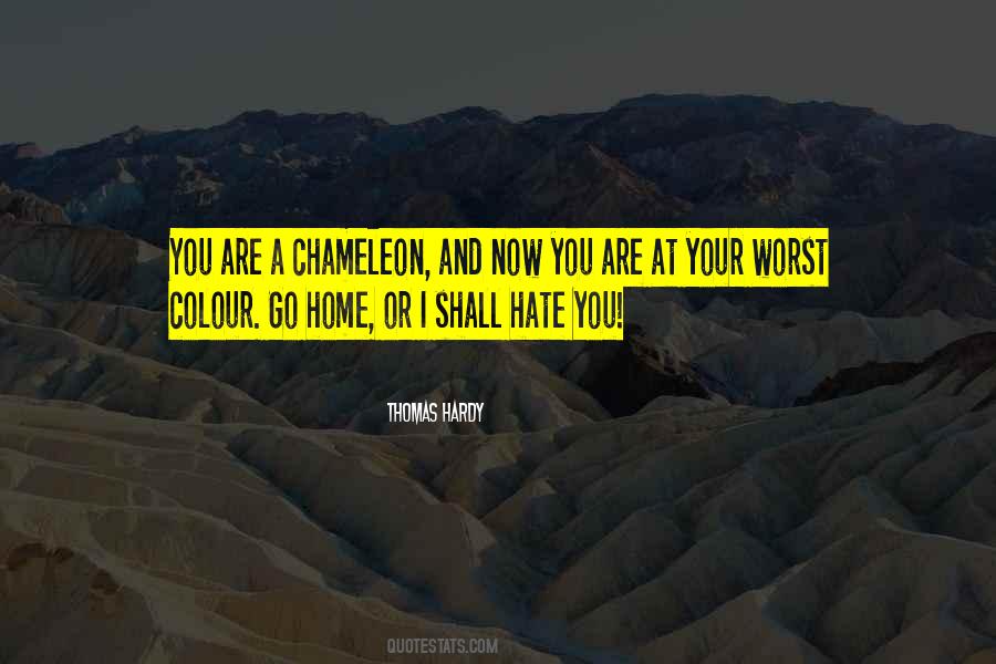 Quotes About Chameleon #380921