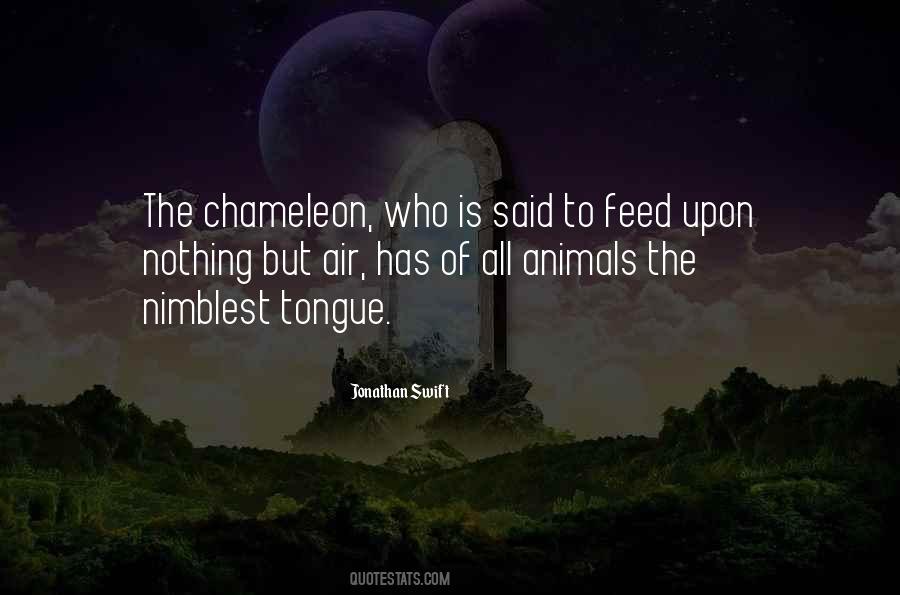 Quotes About Chameleon #768466