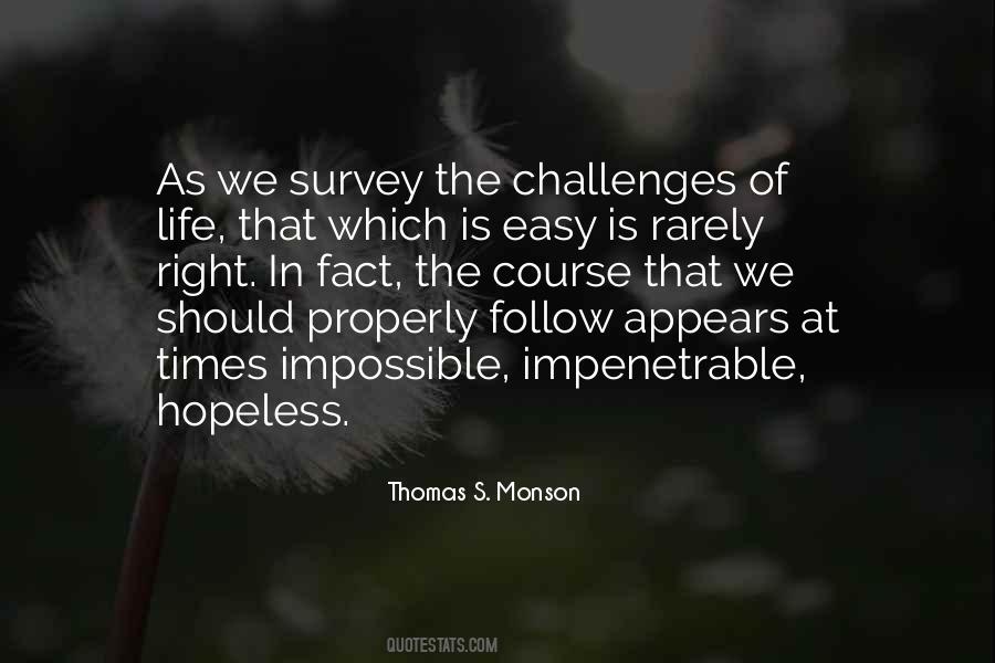 Quotes About Challenges Of Life #499462