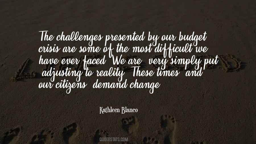 Quotes About Challenges Of Change #1136195