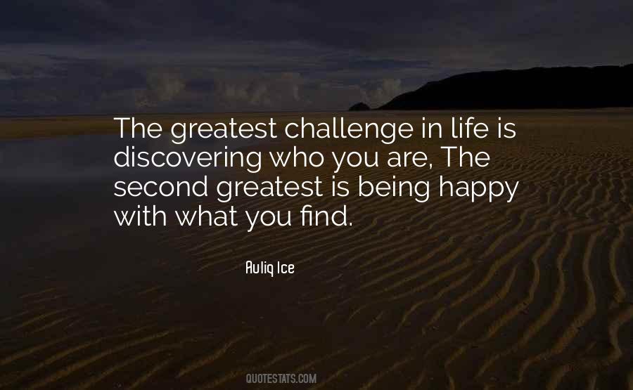 Quotes About Challenge In Life #721107