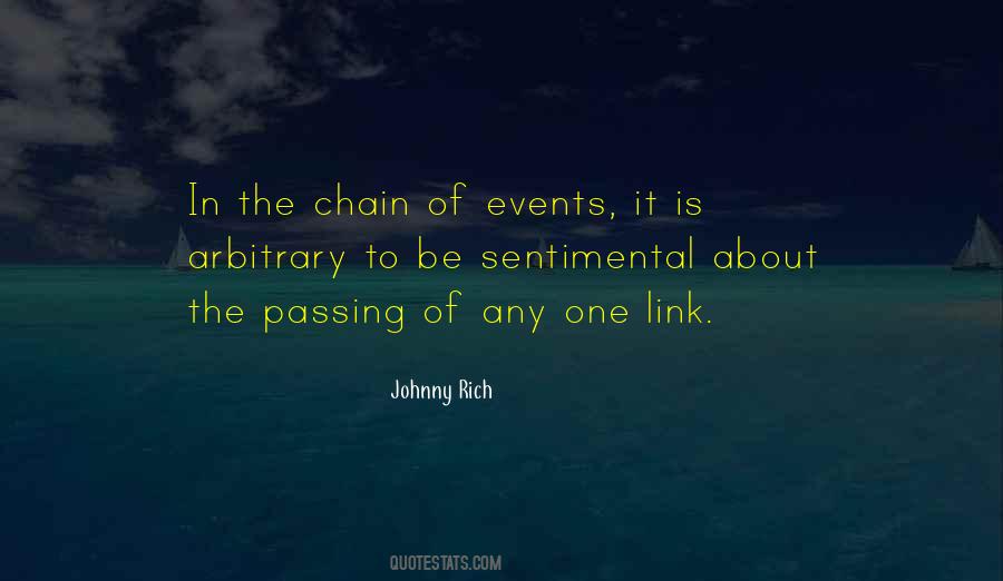 Quotes About Chain Of Events #1323102
