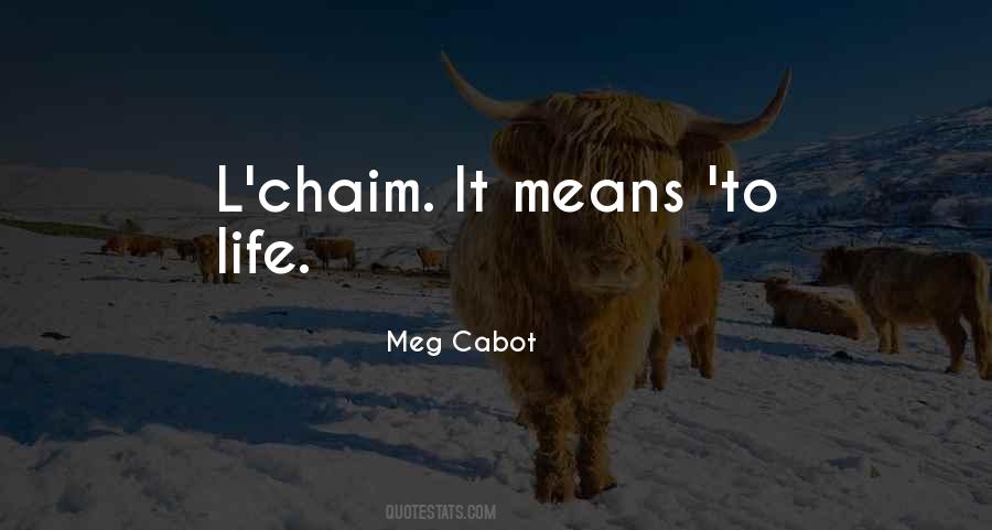 Quotes About Chaim #1418973