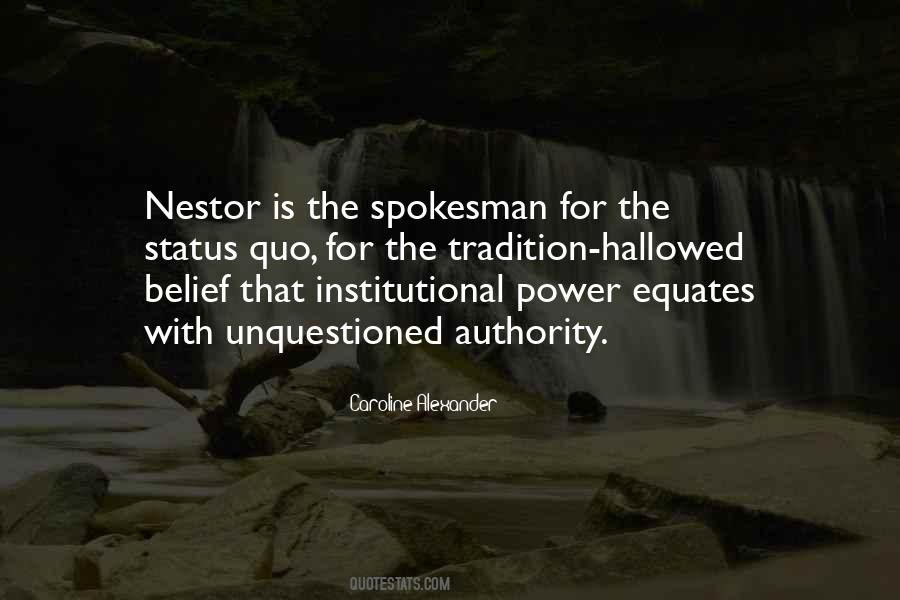 Nestor Quotes #1843199