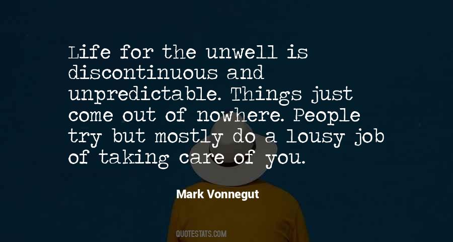 Quotes About Taking Care Of You #1076628