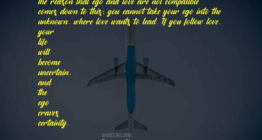 Quotes About Certainty In Love #1194913