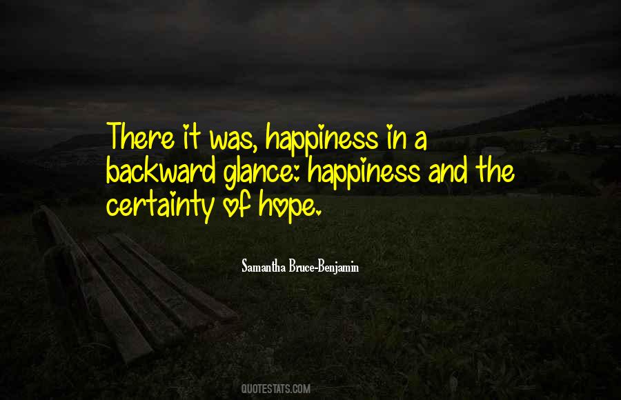Quotes About Certainty In Love #469431