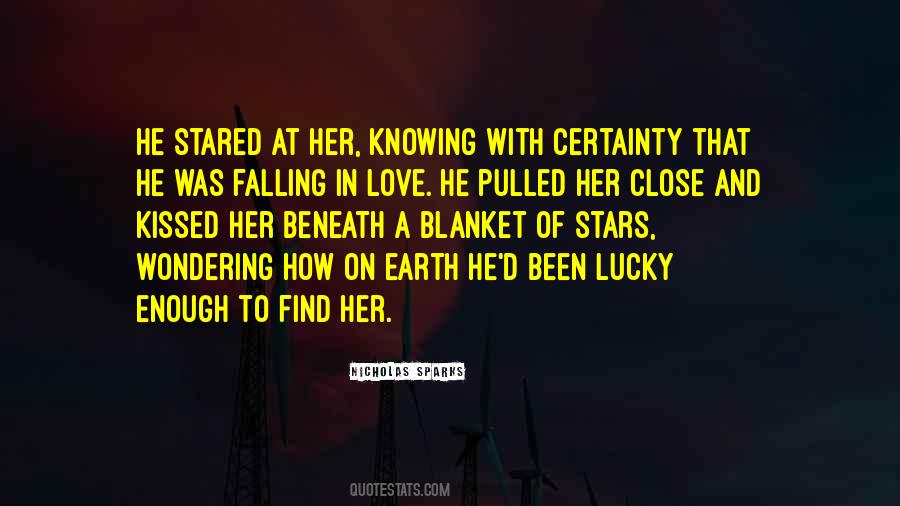 Quotes About Certainty In Love #618419