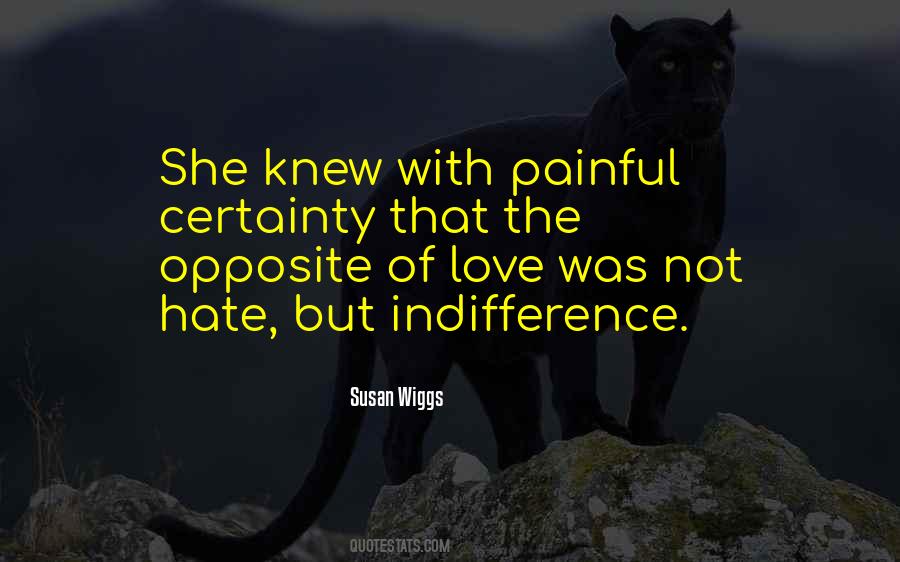 Quotes About Certainty In Love #756199