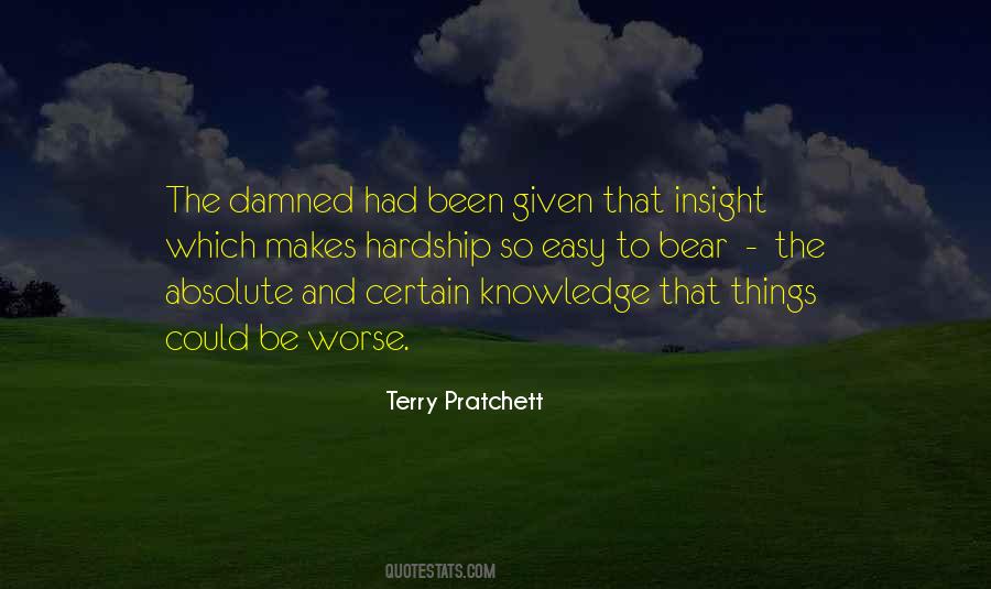 Quotes About Certain Knowledge #790528