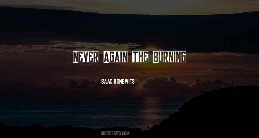 Never Again Quotes #1105939