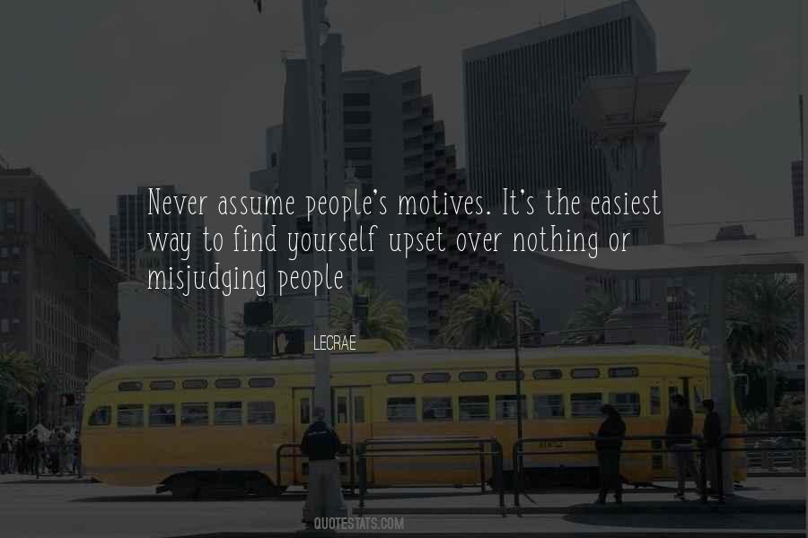 Never Assume Quotes #554521