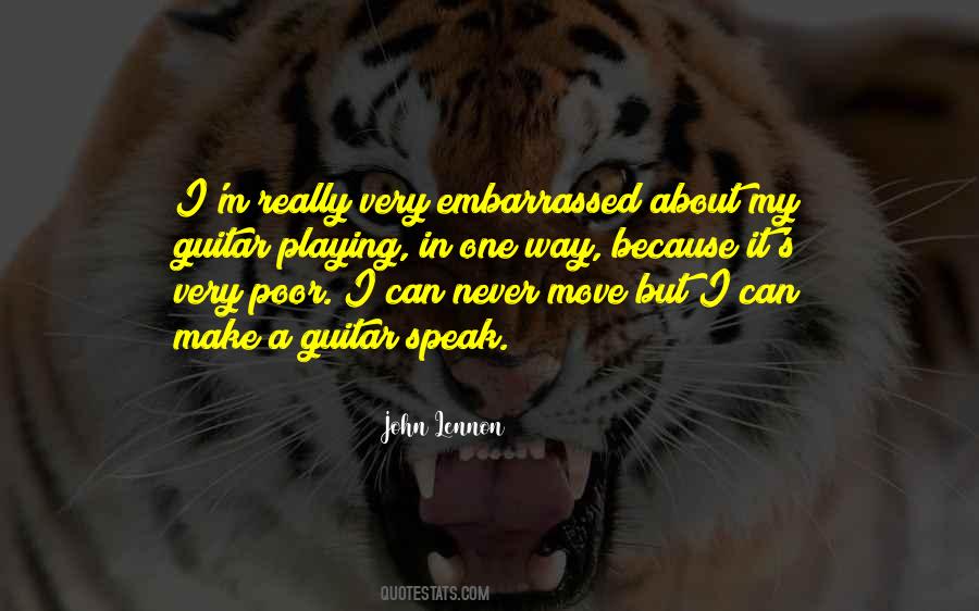 Never Be Embarrassed Quotes #24349