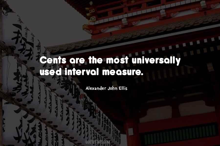 Quotes About Cents #1074730