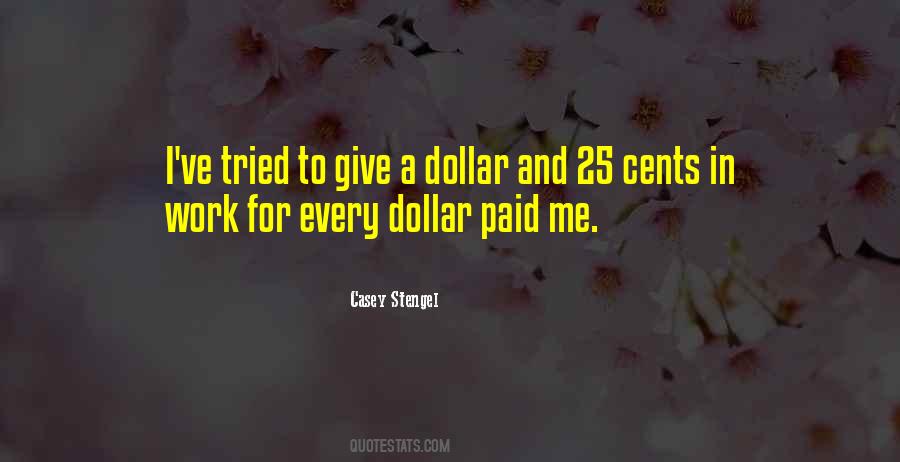 Quotes About Cents #1363999