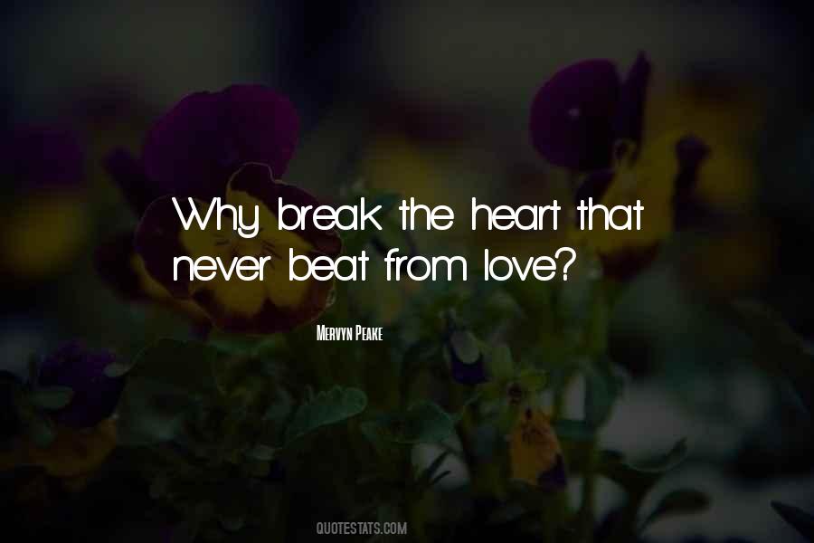 Never Break My Heart Quotes #37404