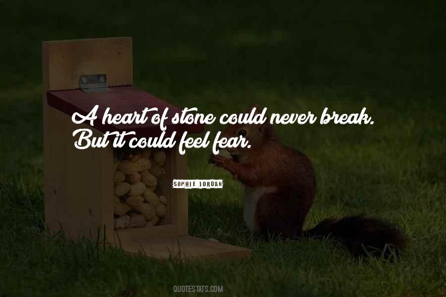 Never Break Your Heart Quotes #677100