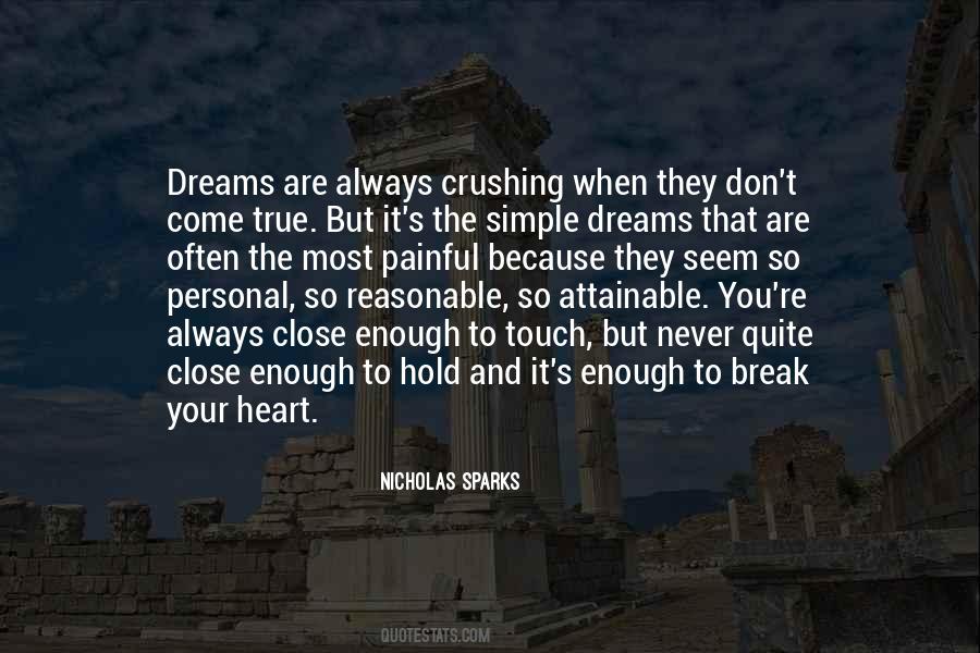 Never Break Your Heart Quotes #837620
