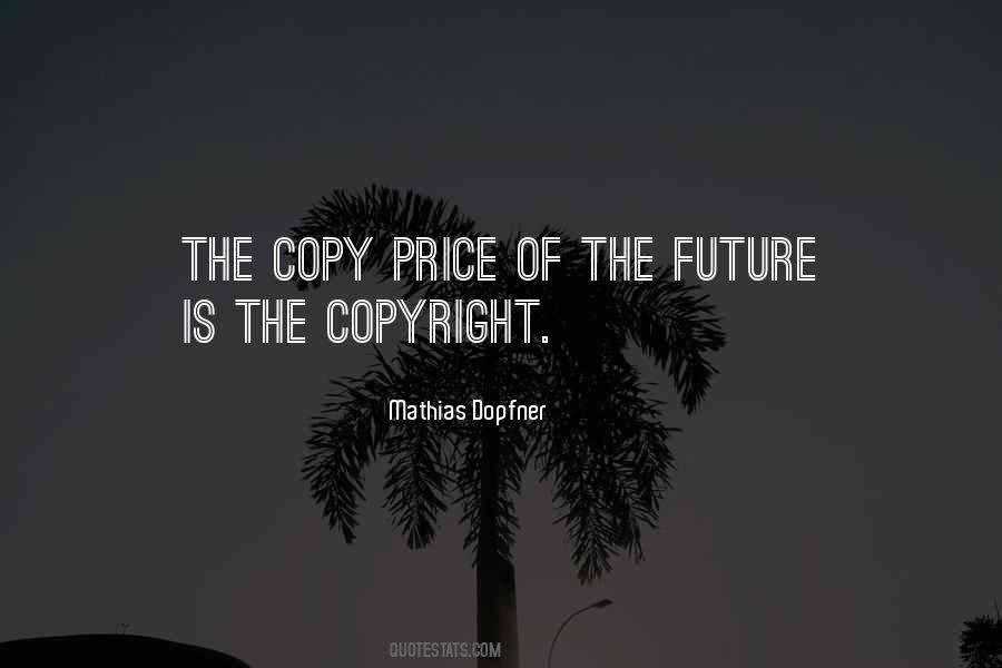 Never Copy Quotes #170731