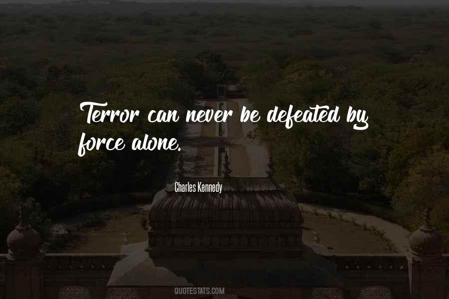 Never Defeated Quotes #794404