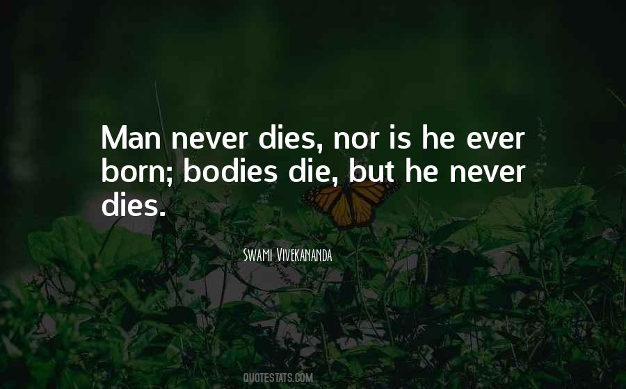 Never Dies Quotes #819711