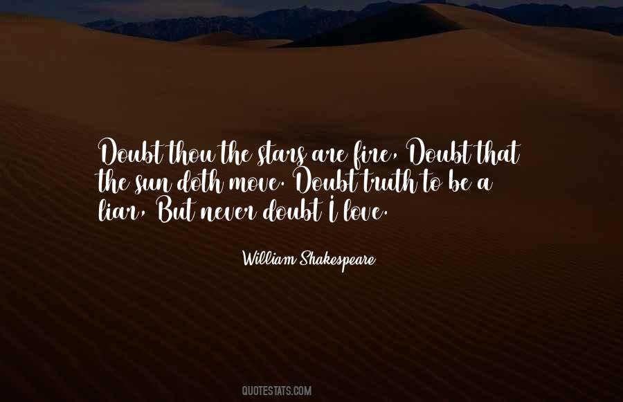Never Doubt Love Quotes #1878344