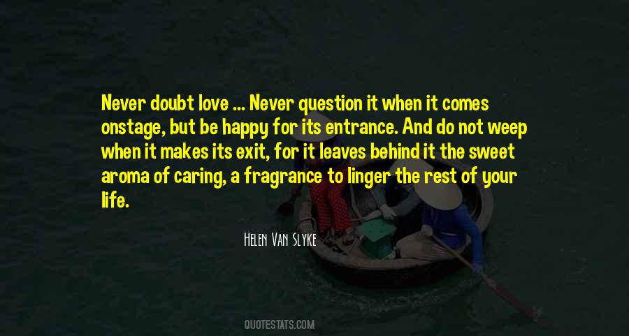 Never Doubt Quotes #1066238