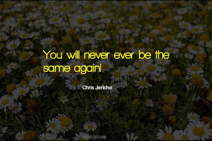 Never Ever Again Quotes #441633