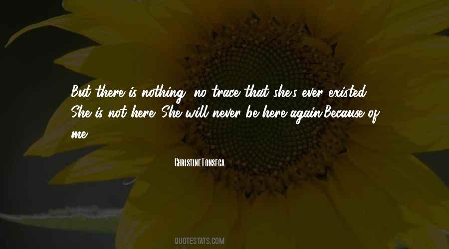 Never Ever Again Quotes #95084
