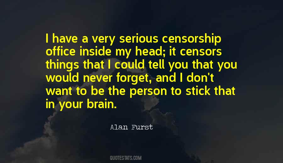 Quotes About Censors #1644226