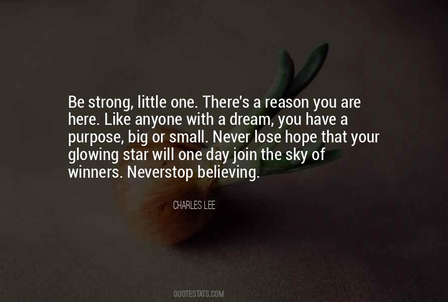 Never Ever Lose Hope Quotes #803448