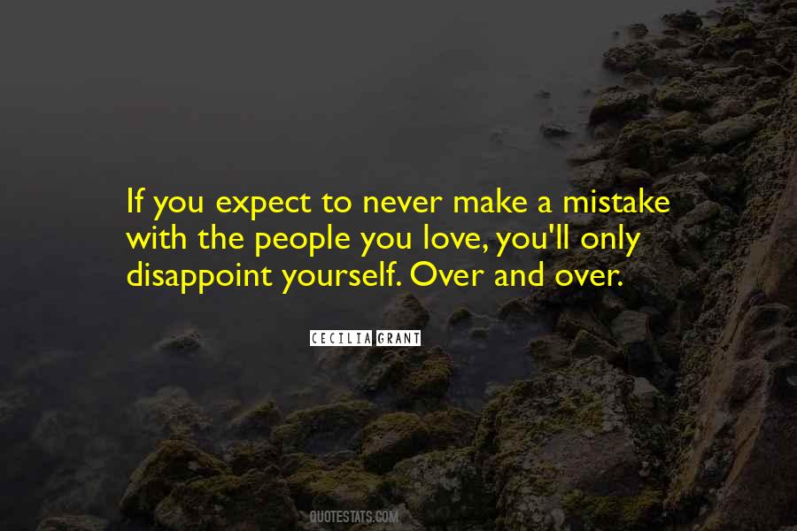 Never Expect Love Quotes #882965