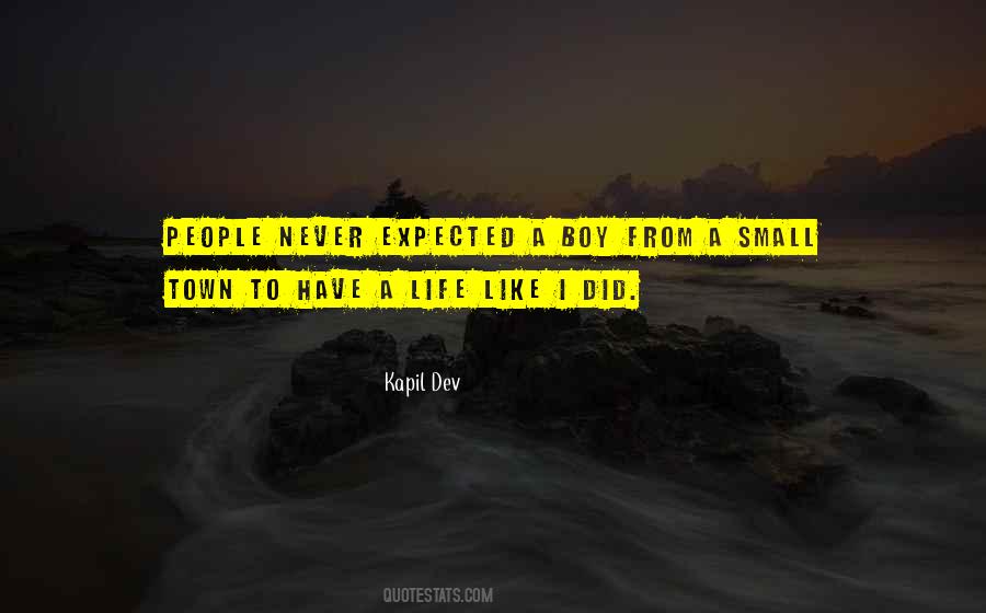 Never Expected You Quotes #45791
