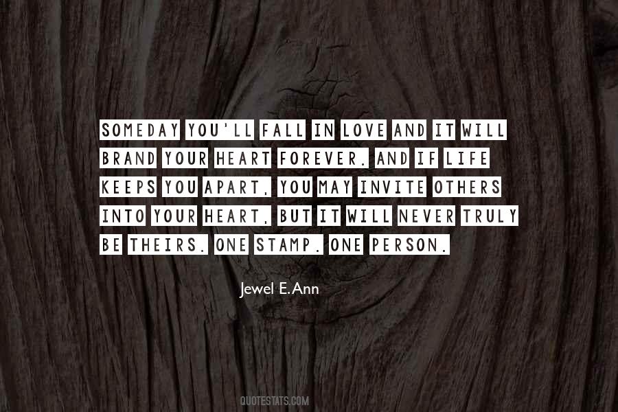 Never Fall Love Quotes #463908