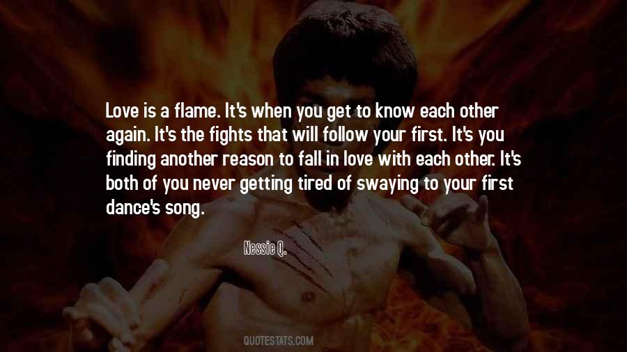 Never Fall Love Quotes #786996