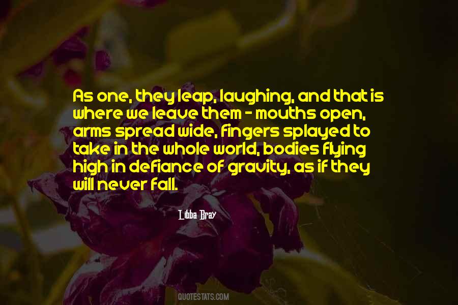 Never Fall Quotes #877772