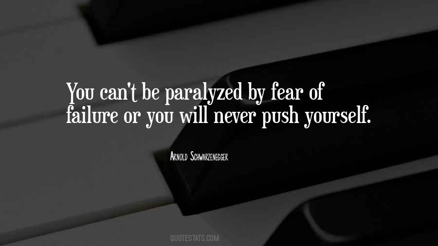 Never Fear Failure Quotes #1015076