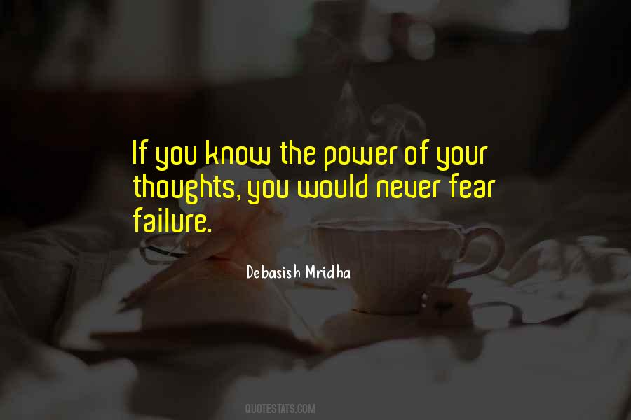 Never Fear Failure Quotes #1095673