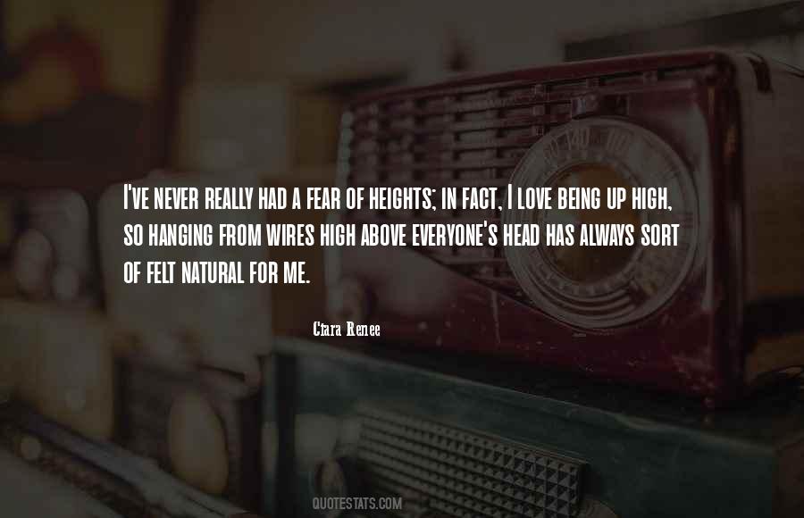 Never Fear Love Quotes #360599