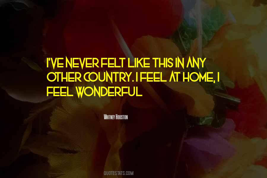 Never Felt Like This Quotes #1078256