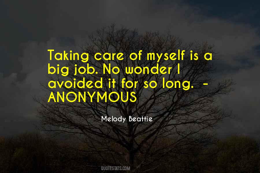 Quotes About Taking Care Of Myself #1580143