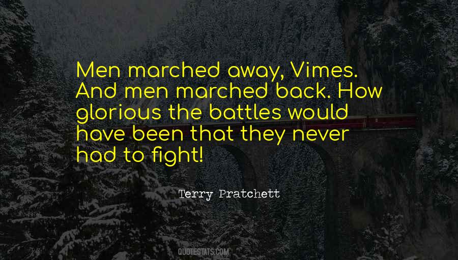 Never Fight Back Quotes #1130869